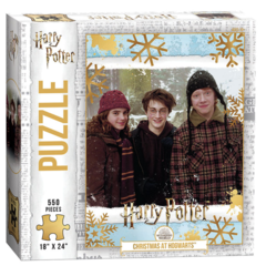 Harry Potter Christmas At Hogwarts 550 Piece Puzzle